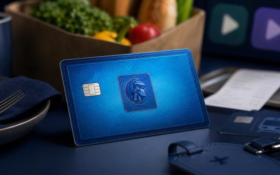 American Express Cobalt style credit card close-up for Canada review