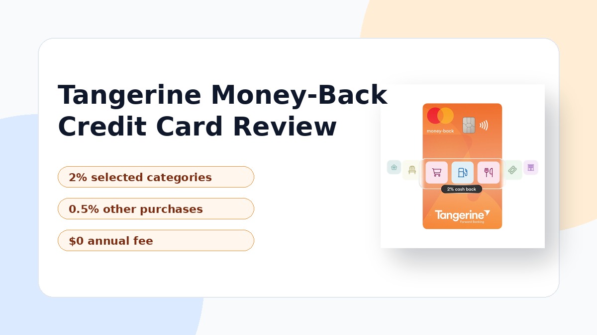 Tangerine Money-Back Credit Card review hero image